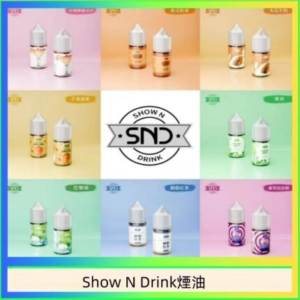 Show N Drink煙油 玫瑰檸檬冰沙 泰式奶茶